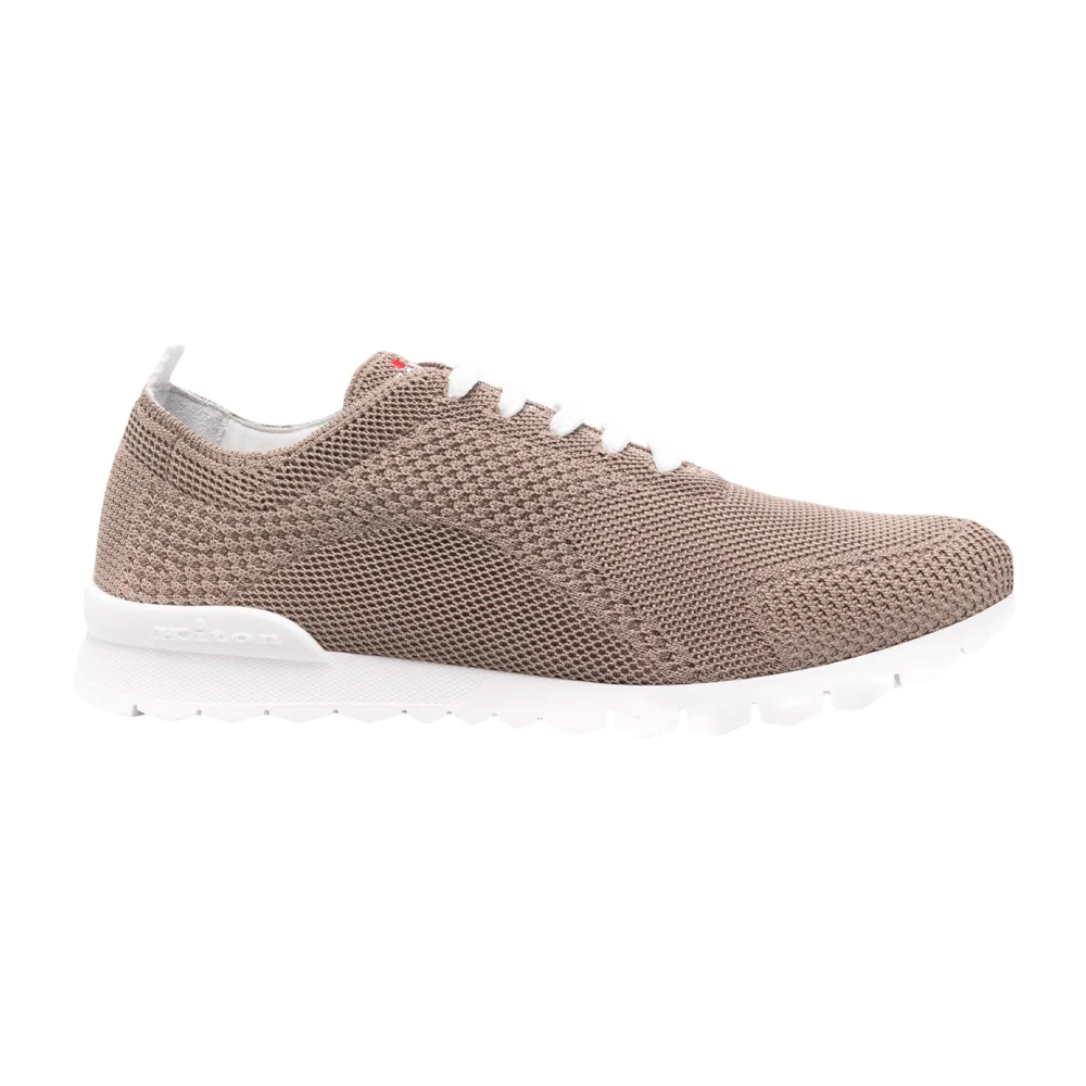 Kiton Fit Sneakers Heren Schoenen Bruin