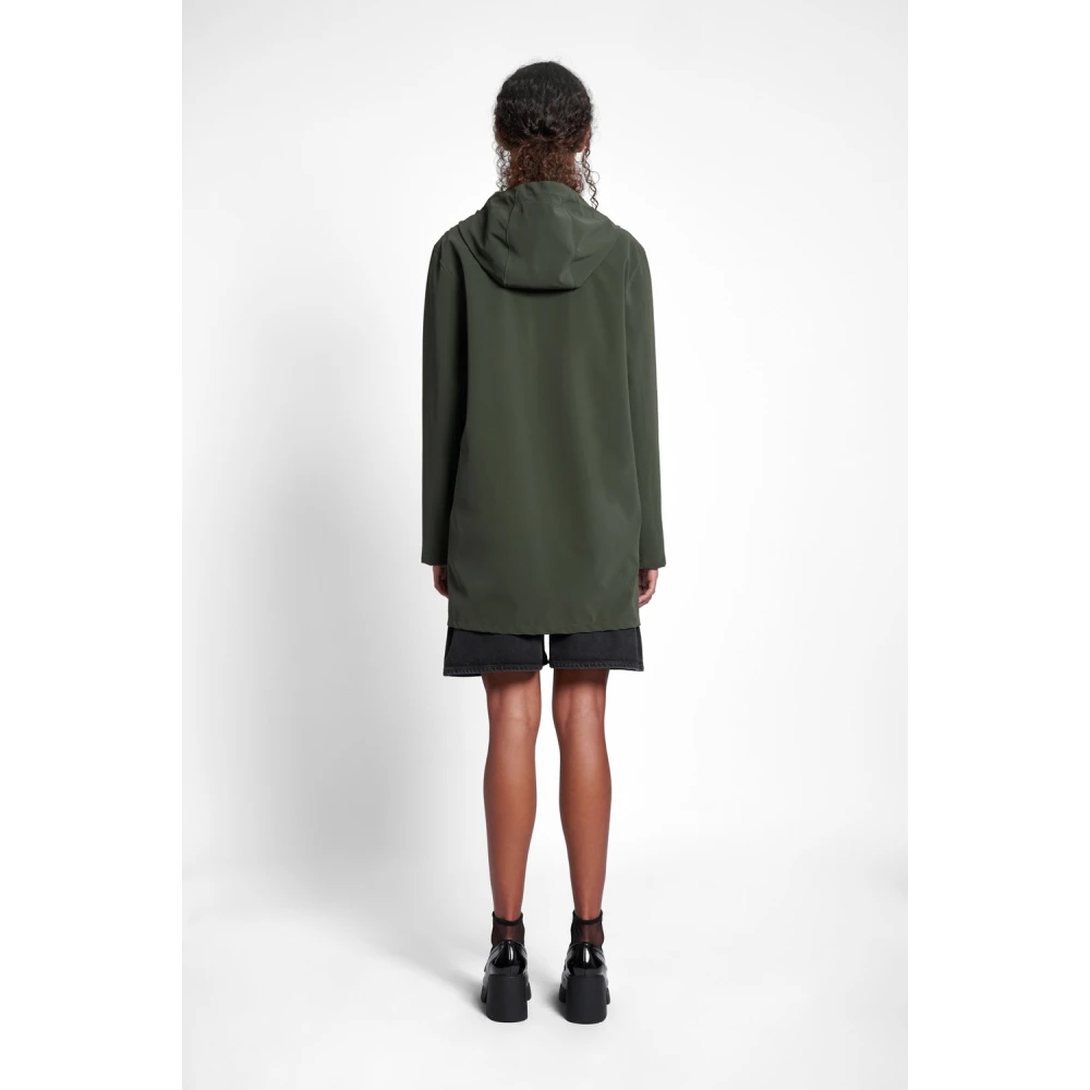 Stutterheim Lichtgewicht Matte Regenjas Green Unisex