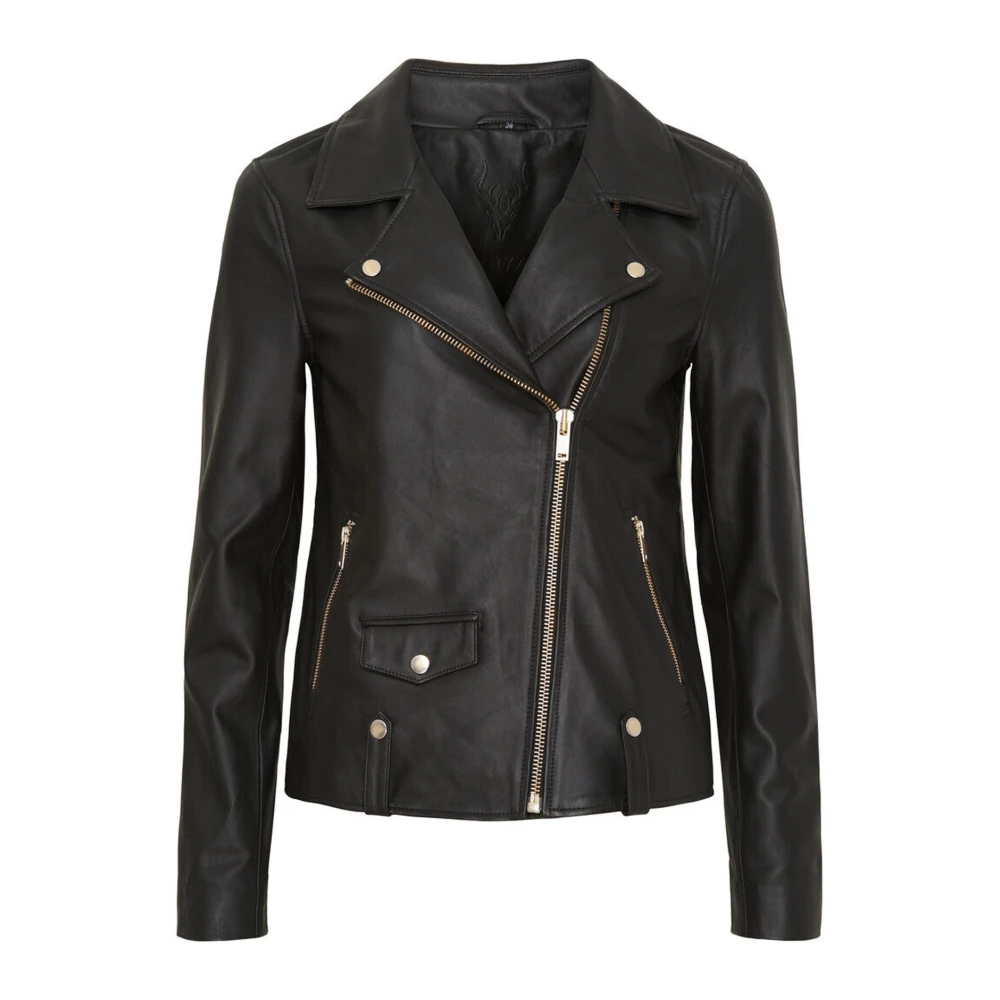 Notyz Donna Nero - Biker Jacket - Jackets - 3XL