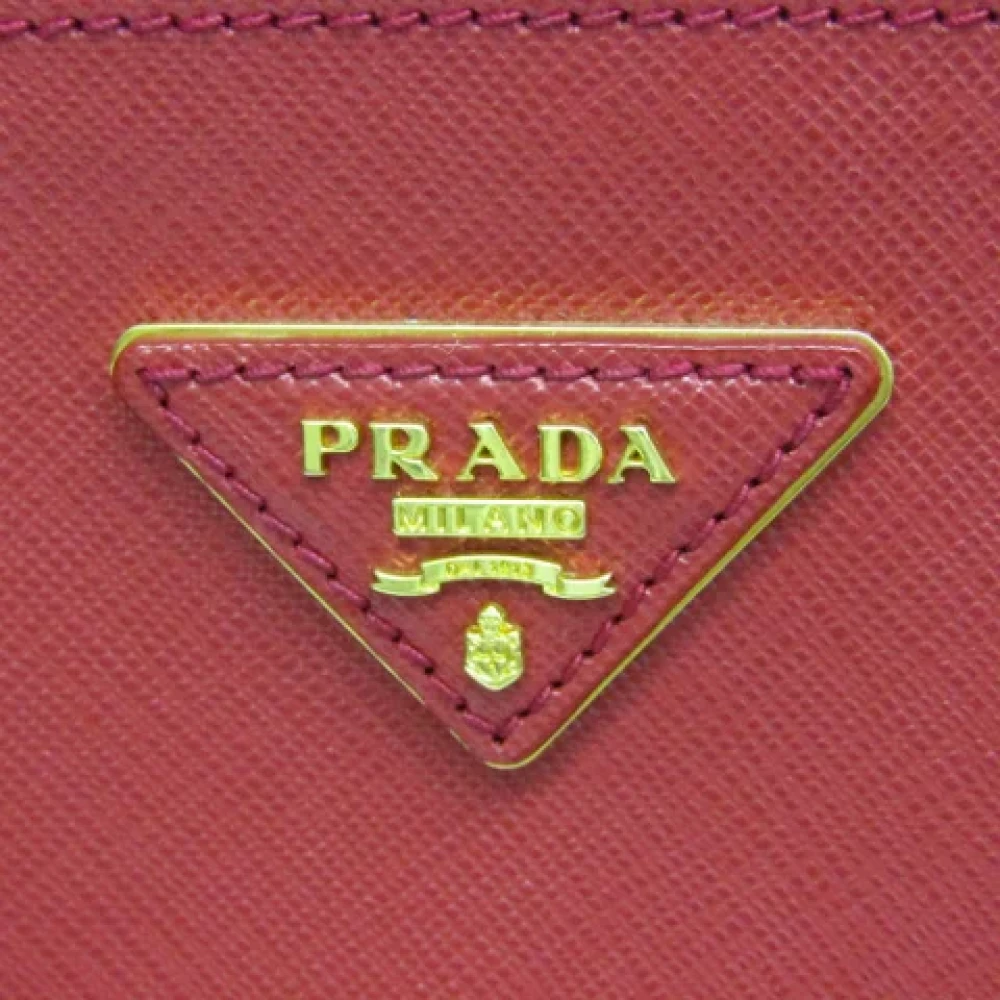 Prada Vintage Pre-owned Fabric prada-bags Red Dames