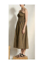 robe-longue-en-coton-a-rayures-bleu-fonce
