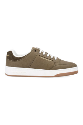 military-green-canvas-sneakers-sl61