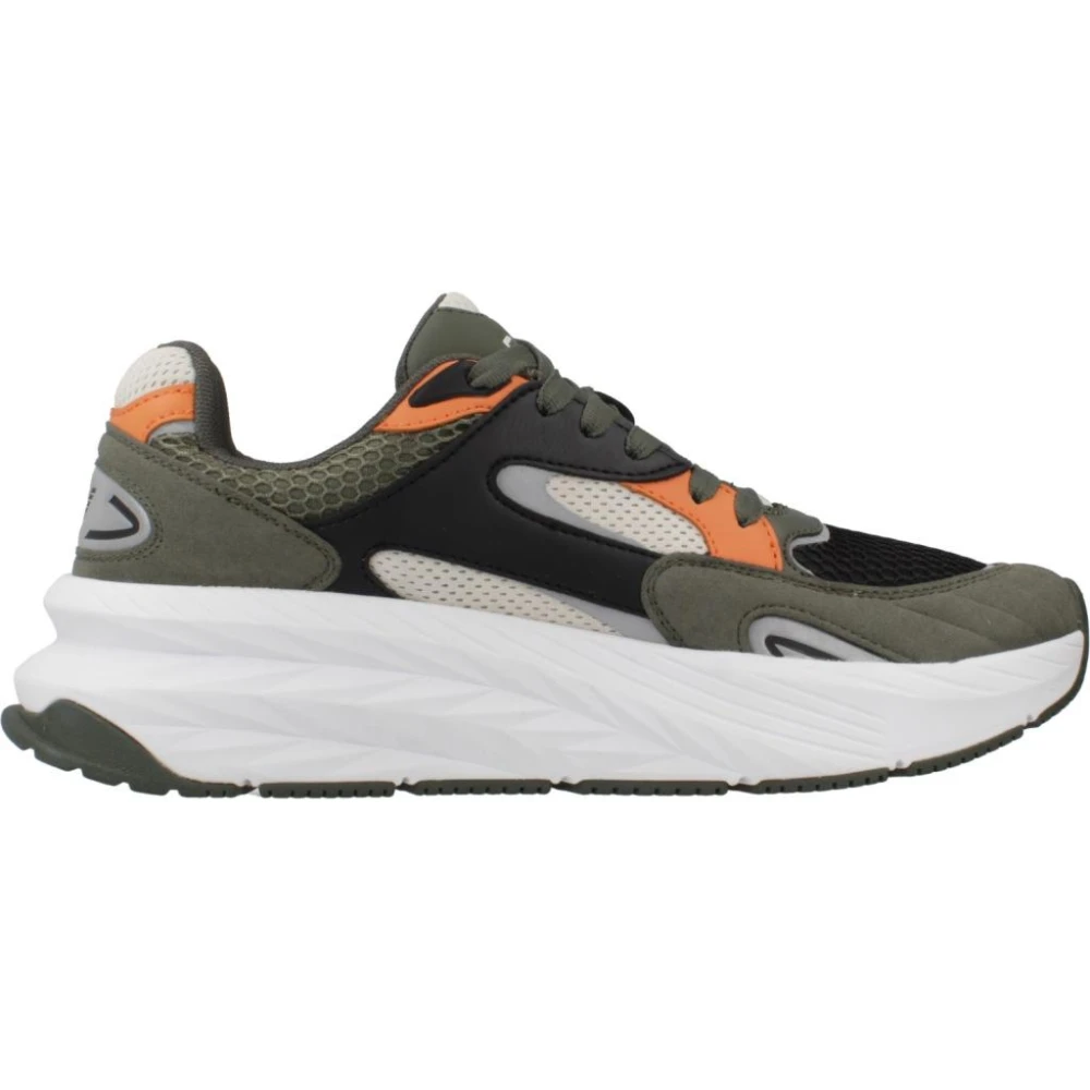 Emporio Armani Ea7 Mannelijk Multicolor Schoenen Heren, Veelkleurig, 41 1/2 Eu, Polyester, Performance Running U