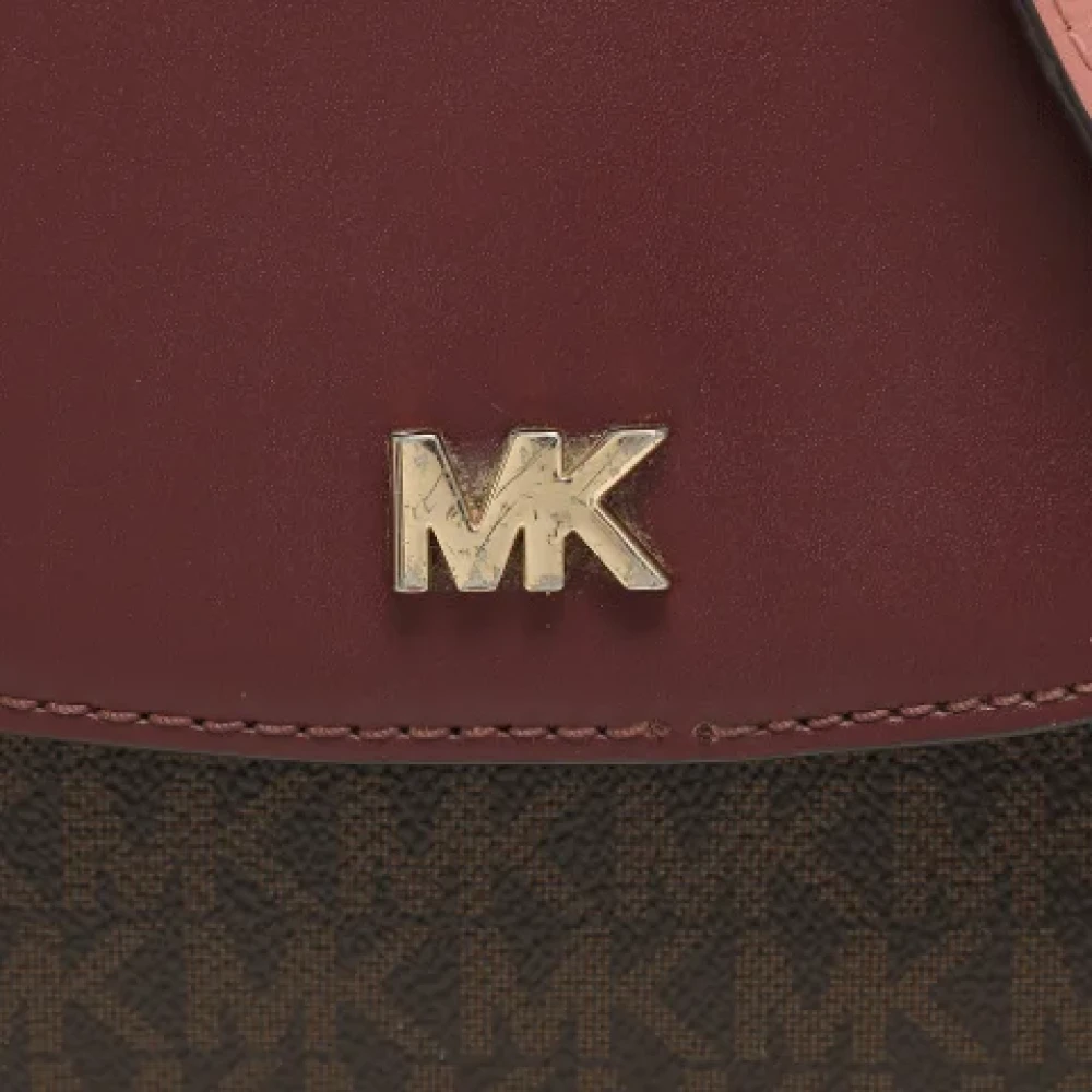 Michael Kors Pre-owned Coated canvas shoulder-bags Multicolor Dames