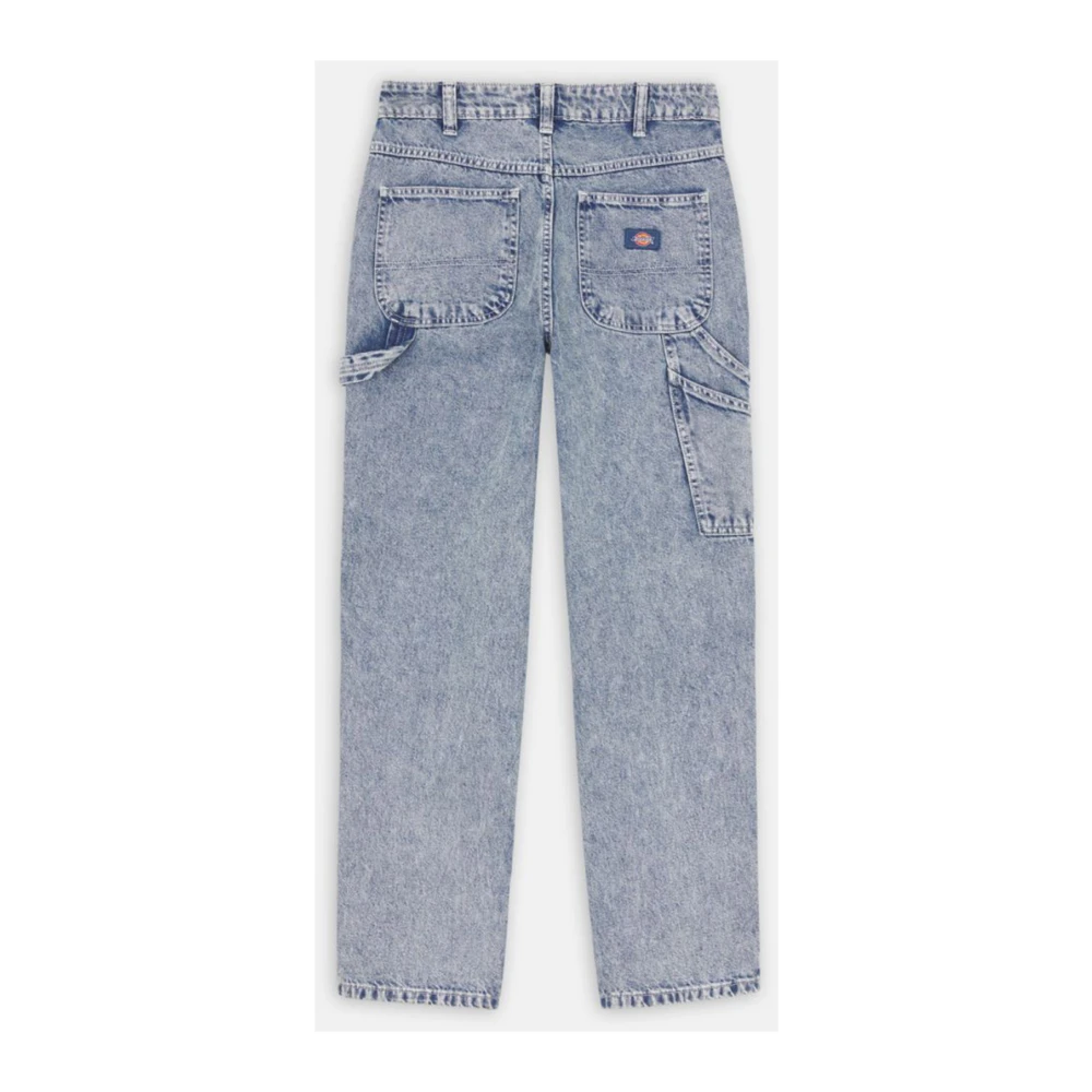 Dickies Casual Cargo Broek voor Mannen Blue Dames