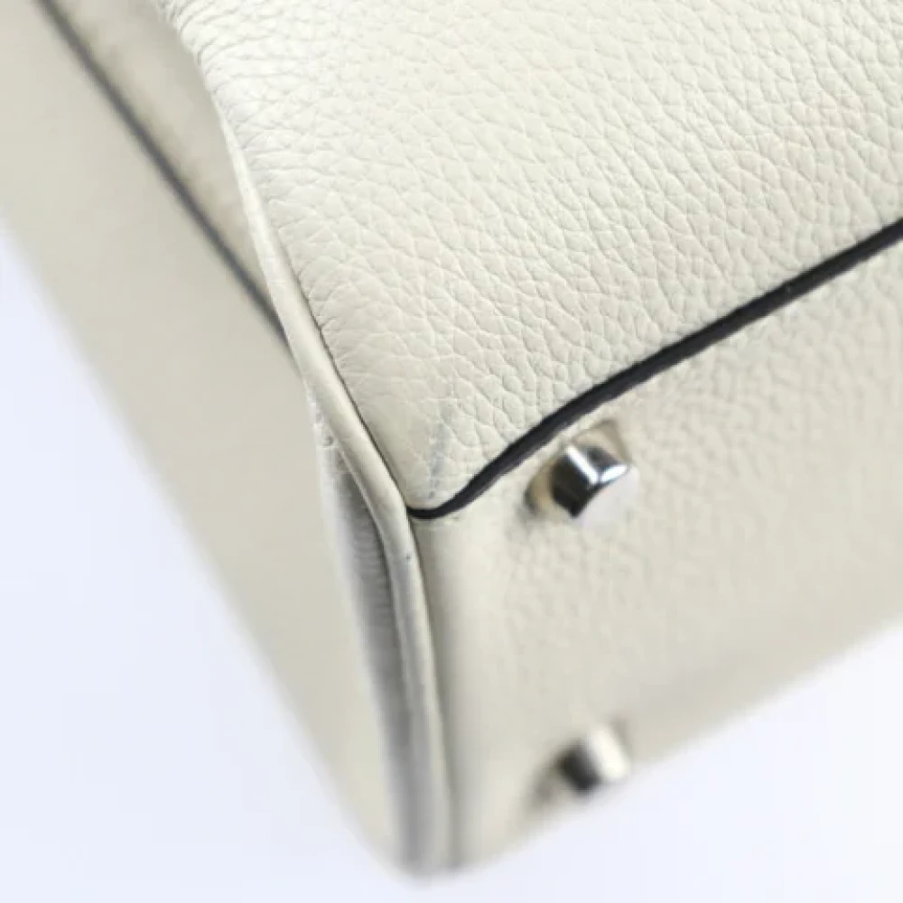 Gucci Vintage Pre-owned Fabric gucci-bags White Dames