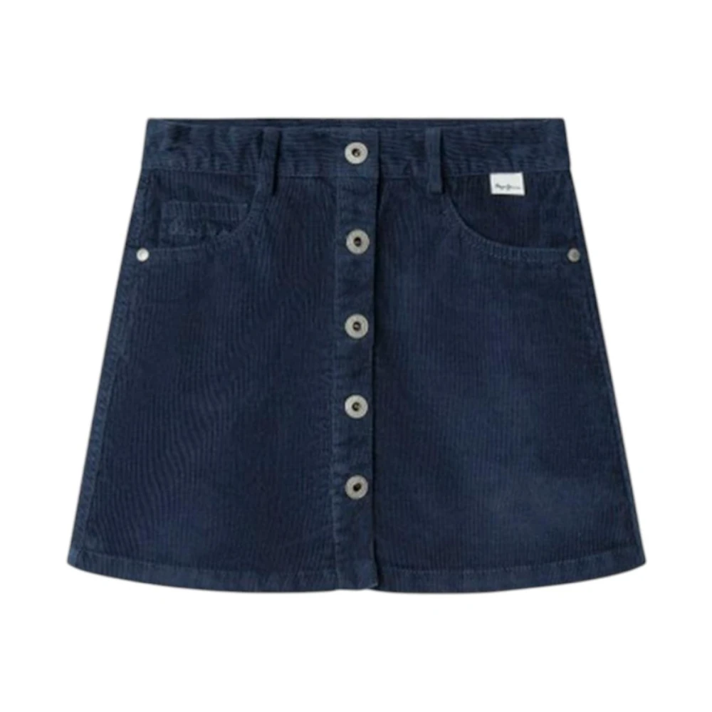 Pepe Jeans Blue Dulla Skirt - Female - Kids Skirts - 8 Y - Kids