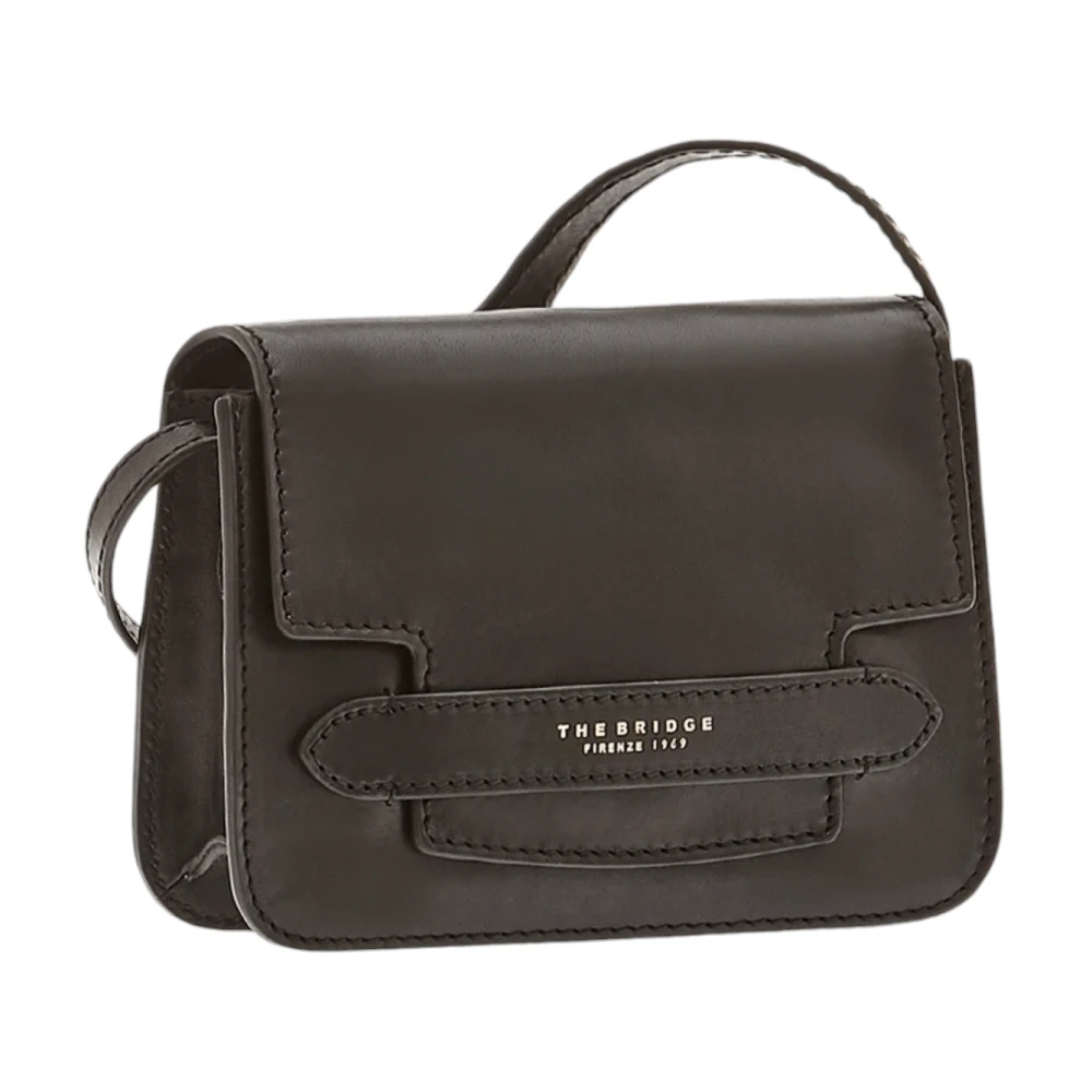 The Bridge Women's Black Cross Body Bags, One Size, Elegant Shoulder Bag