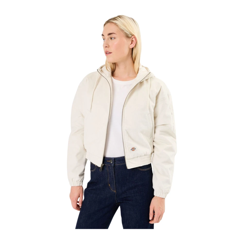 Dickies Stijlvolle Jas voor Mannen White Dames