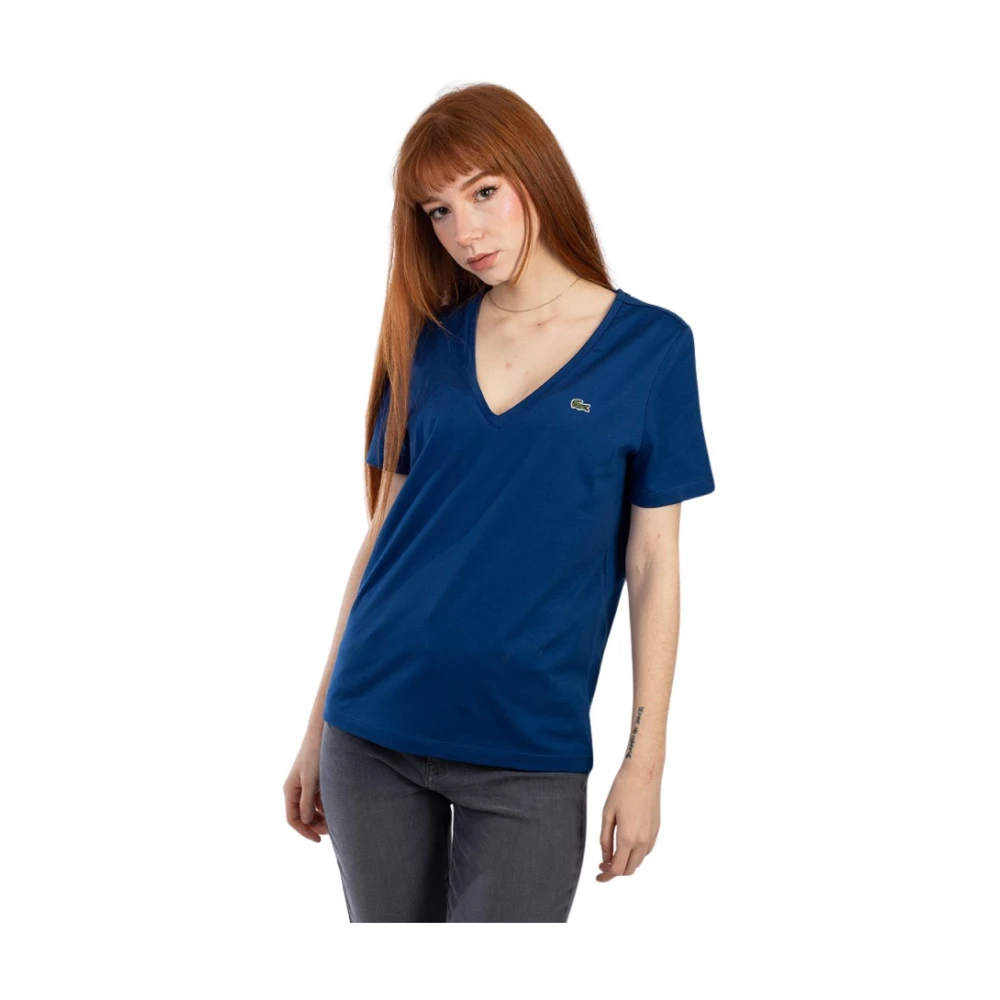 Lacoste T-Shirts Blue Dames