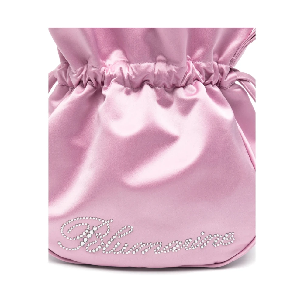 Blumarine Roze Trekkoord Polsband Tas Pink Dames
