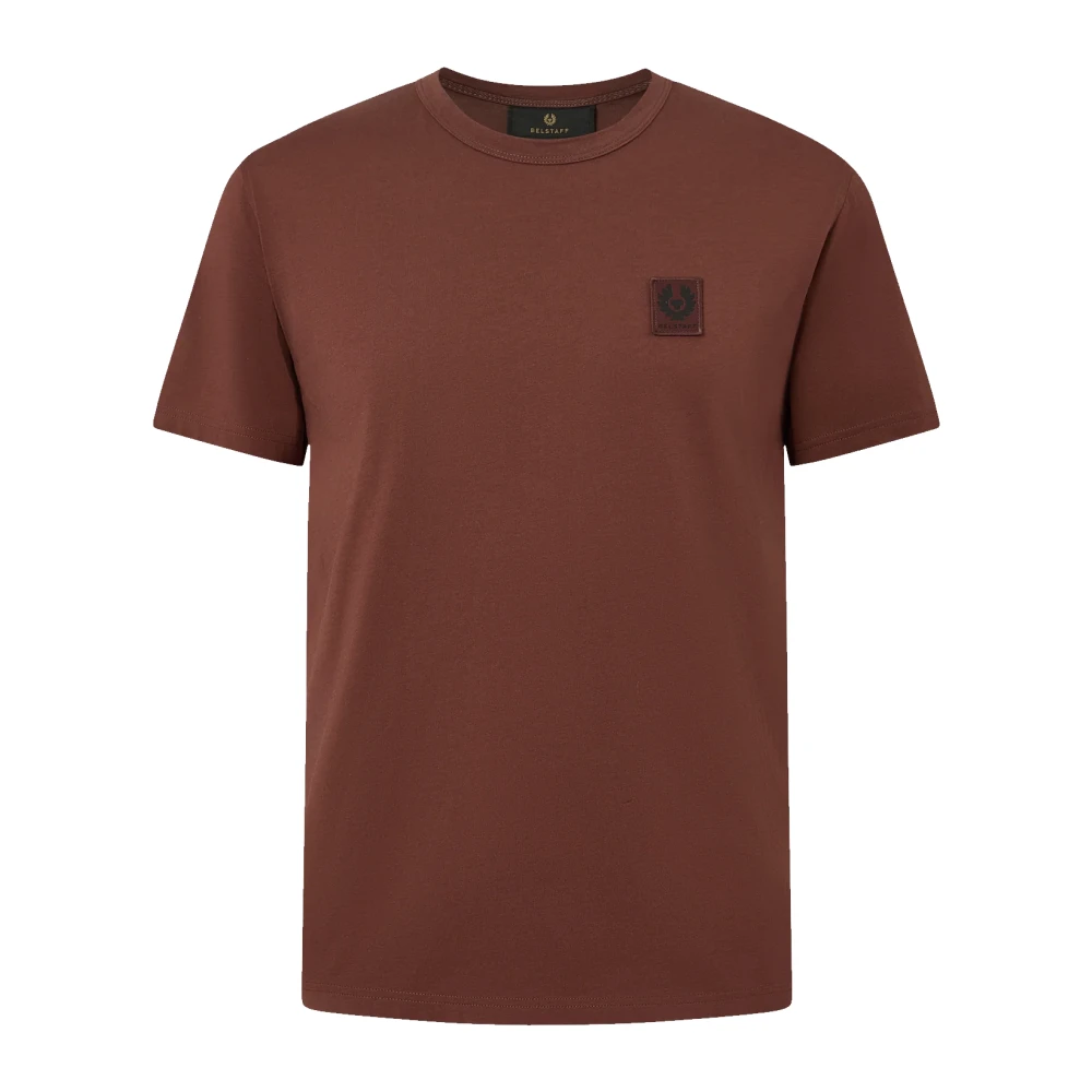 Belstaff Men's T-Shirt Cotton Jersey Oxblood Size L - Image 3
