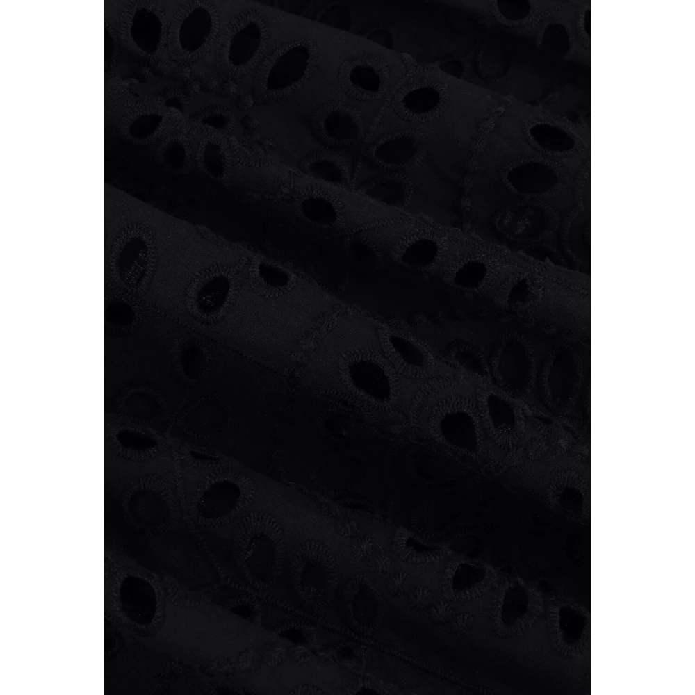 Silvian Heach Zwarte Mini Jurk voor Vrouwen Black Dames