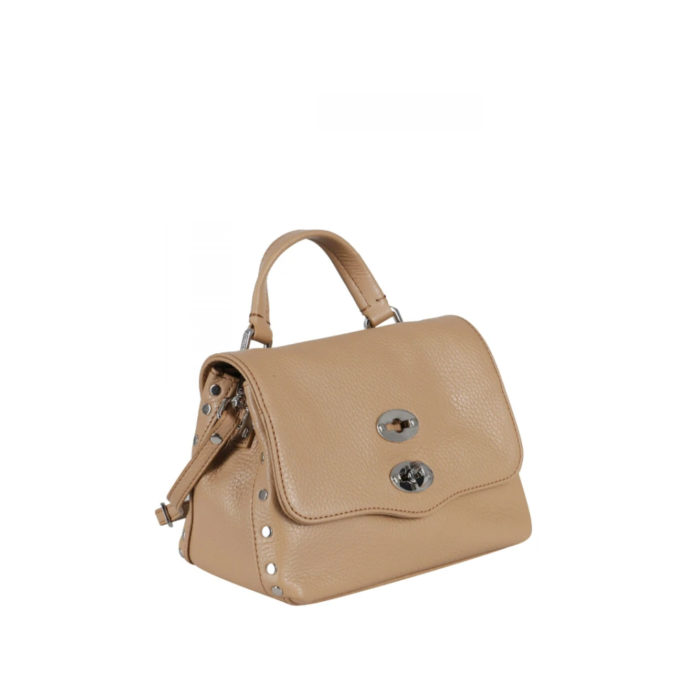 Zanellato Bruine leren crossbody tas Brown Dames