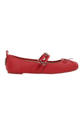 pinko-flat-shoes-red