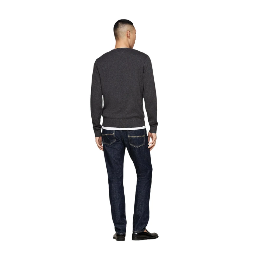 Tommy Hilfiger Trui met ronde hals Gray Heren