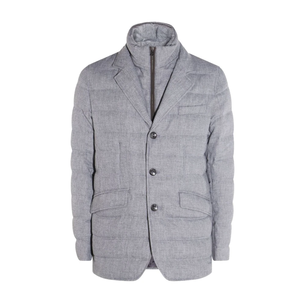 Herno - Jackets > Blazers - Gray - Herno - Modalova