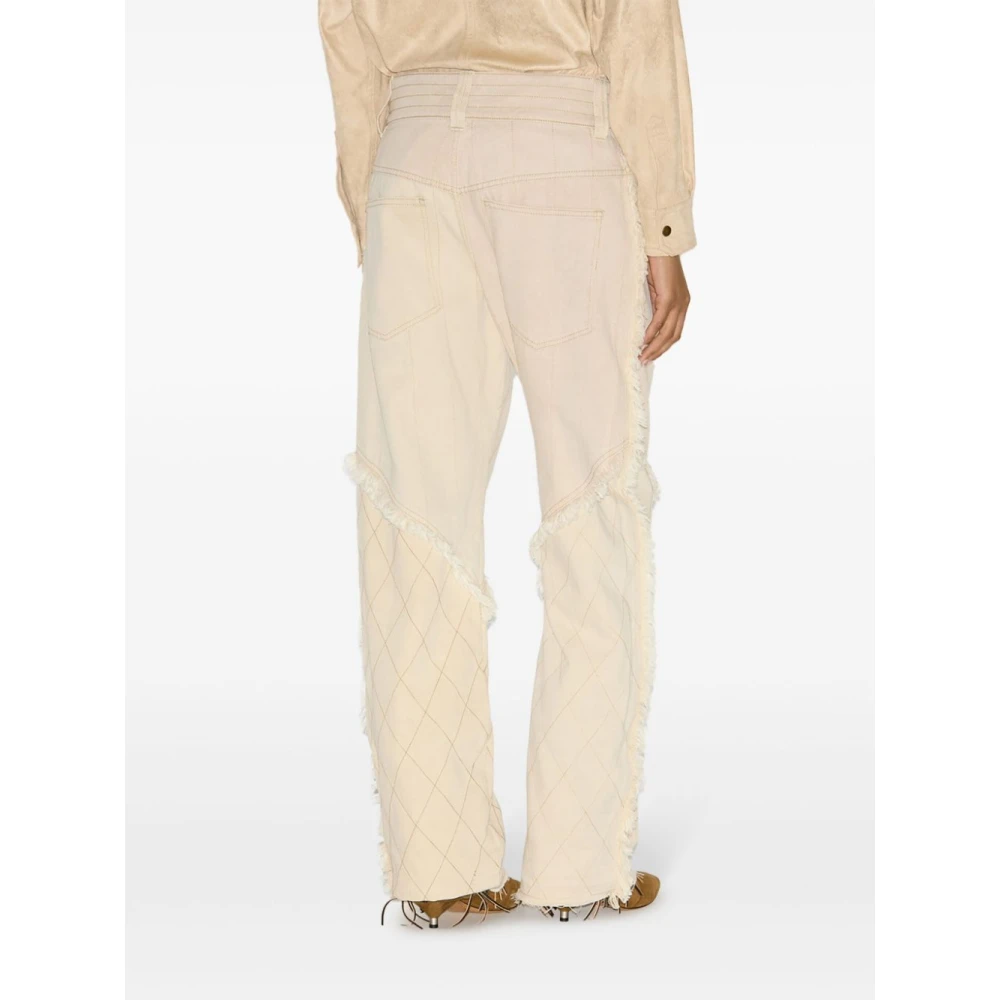 Isabel marant Beige Broek voor Vrouwen Beige Dames