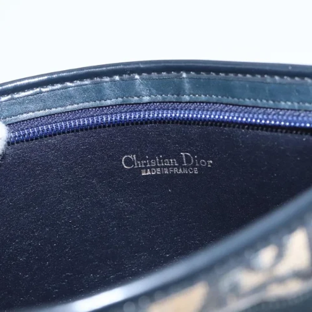 Dior Vintage Pre-owned Canvas dior-bags Blue Dames