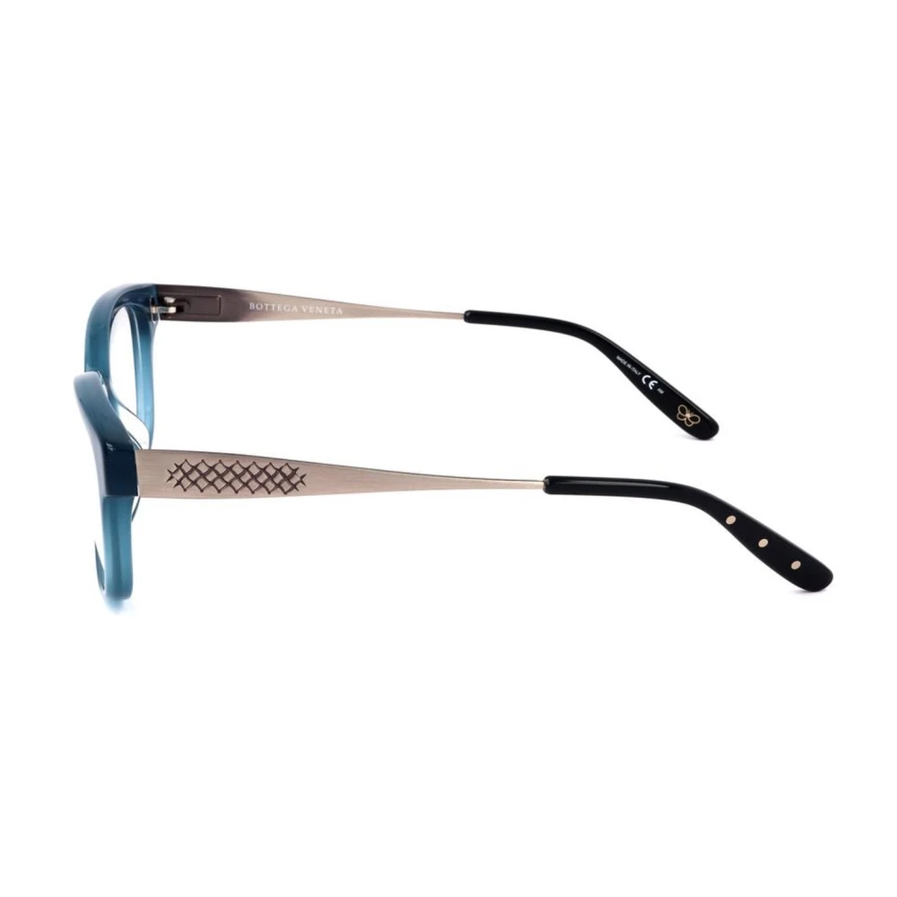 Bottega Veneta Blauw en Zilver Plastic Frame Horloge Blue Dames
