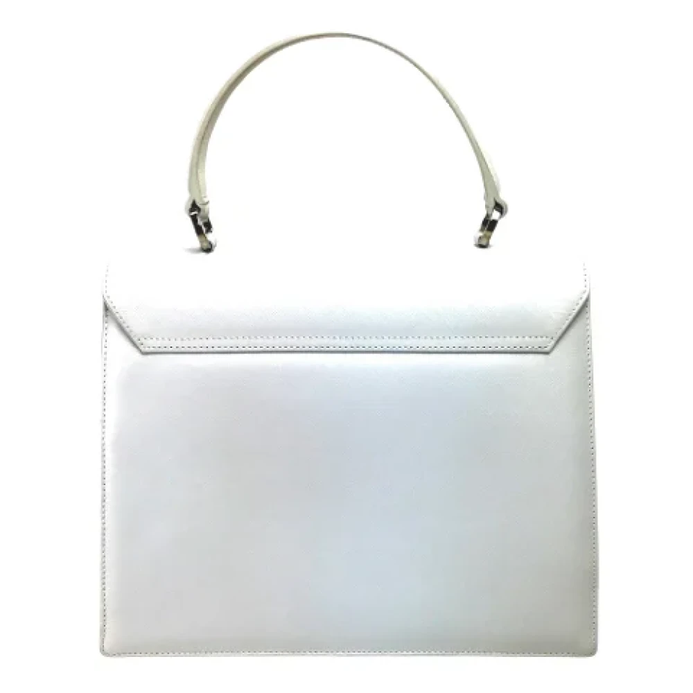 Salvatore Ferragamo Pre-owned Leather handbags White Dames