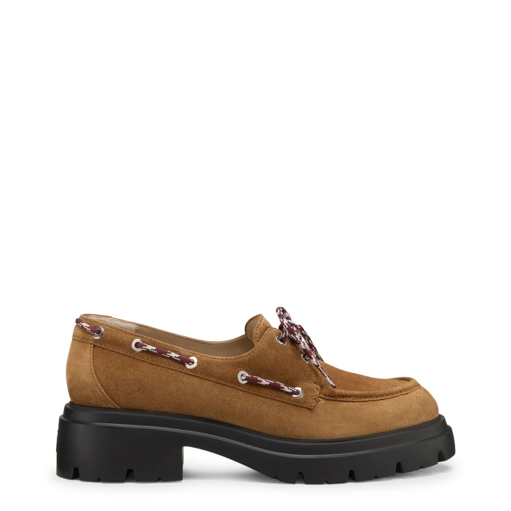 Stuart Weitzman Women's Brown Boat Shoes, 8 Uk, Hudson Moccasin