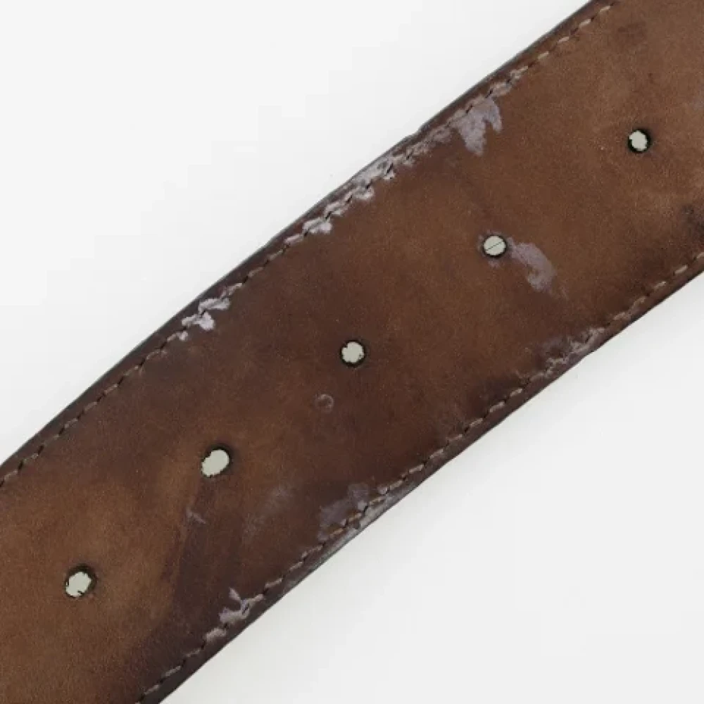 Gucci Vintage Pre-owned Leather belts Black Dames