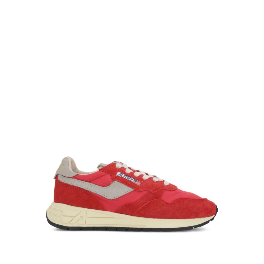 Autry Women's Red Flat Shoes