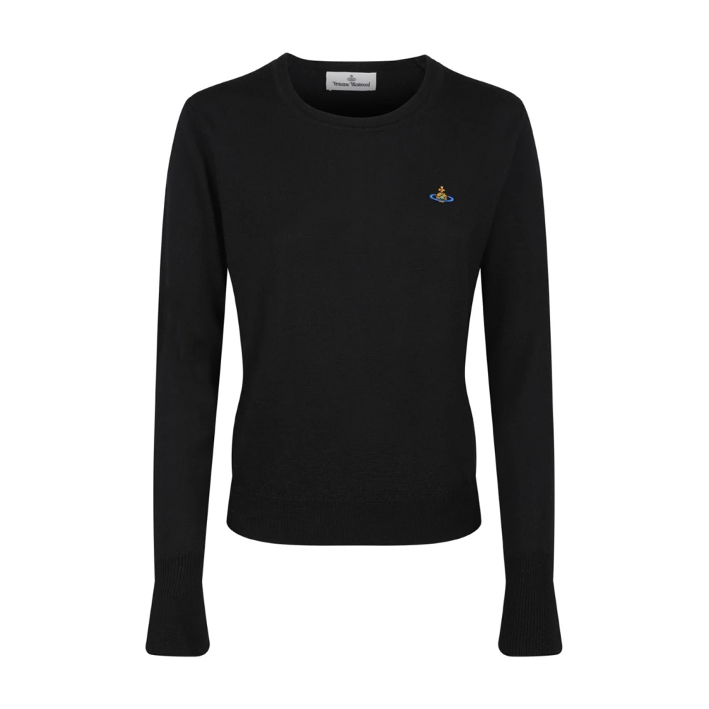 Vivienne Westwood Women's Black Bea Jumper Long Sleeves