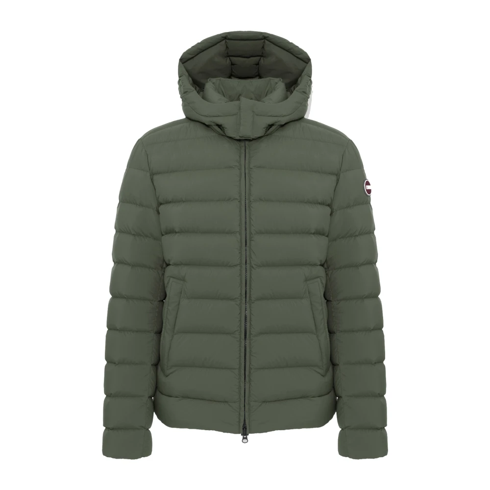 Colmar Men's Green Hooded Puffer Jacket
