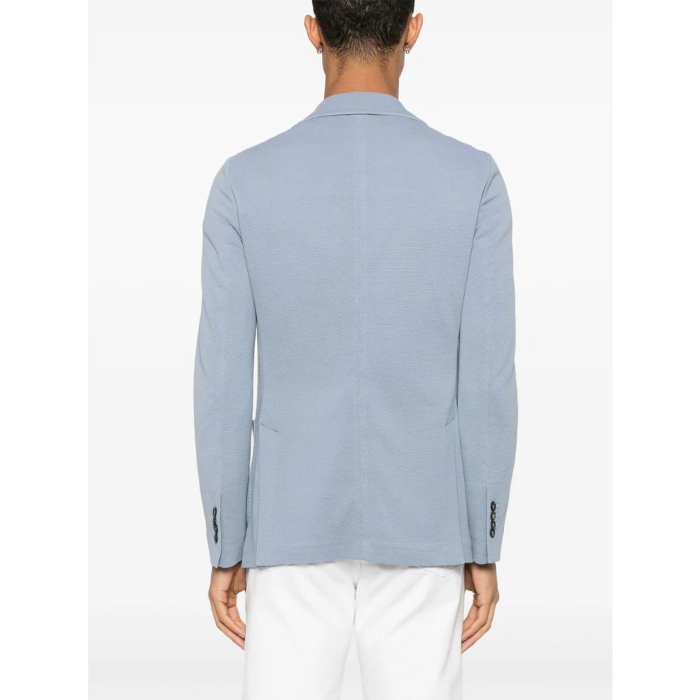 Circolo 1901 Lichtblauwe Jas met Voorknoppen Blue Heren