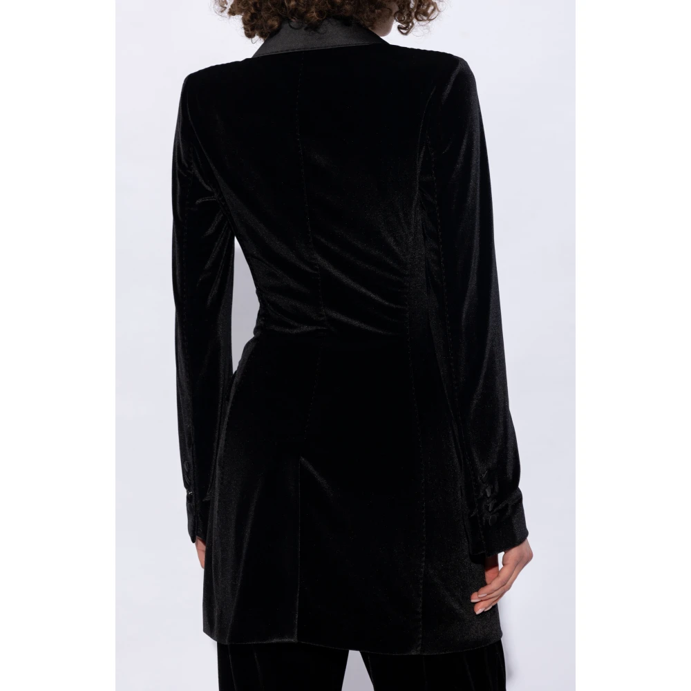 Dolce & Gabbana Turlington dubbelrijige blazer Black Dames