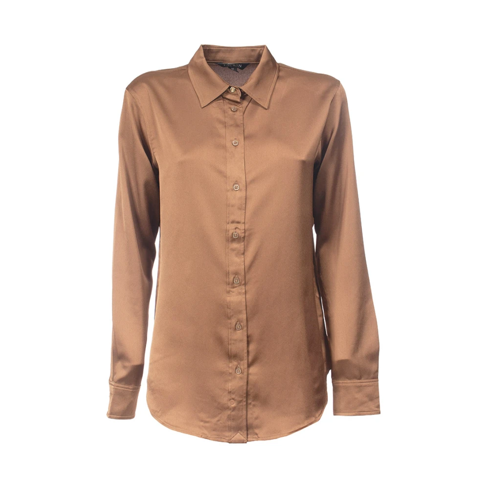 Ralph Lauren Overhemd Lauren Brown Dames