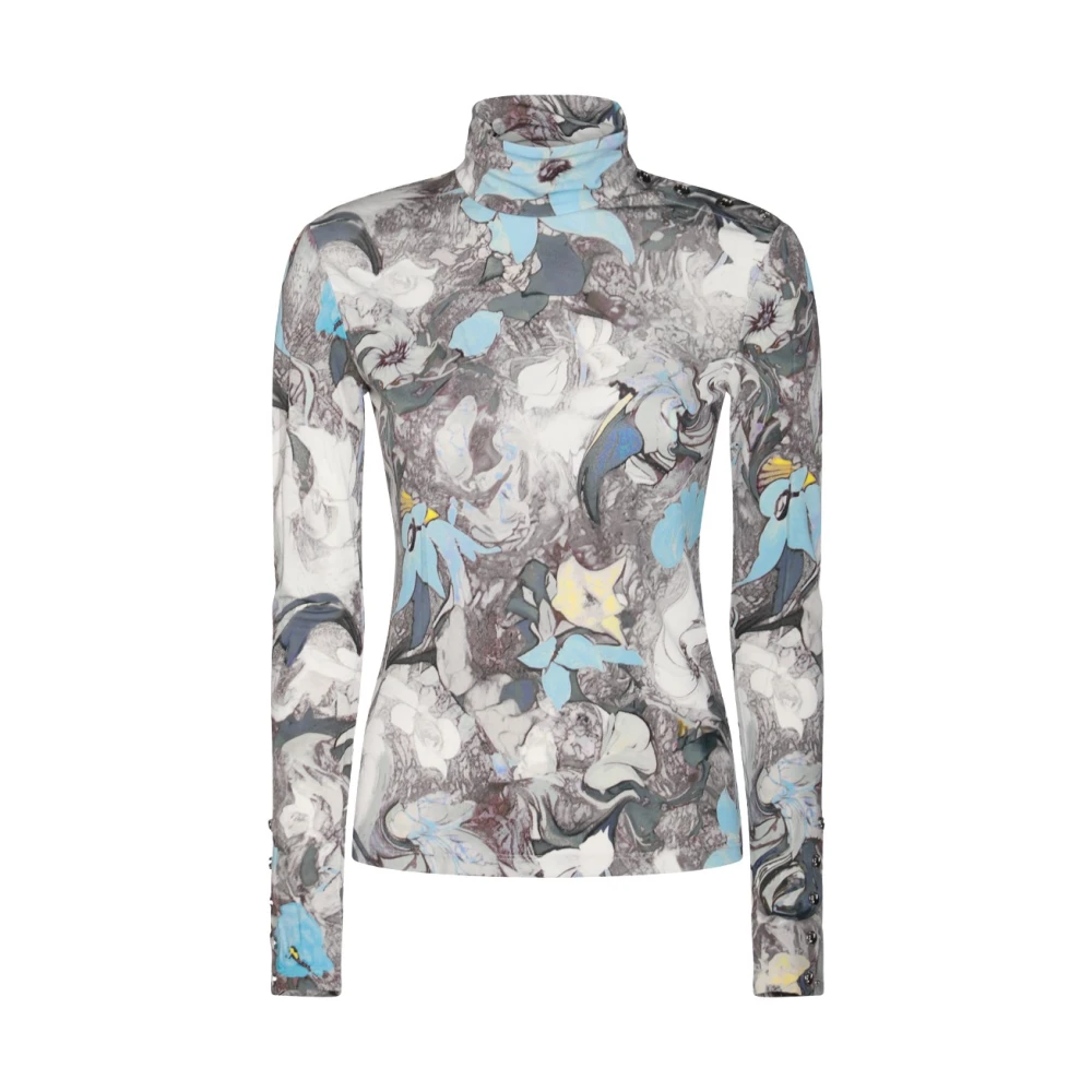 TORY BURCH Bloemenpatroon Sweater Multi Aw24 Multicolor Dames