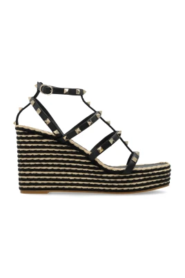 Studded Wedge Sandals