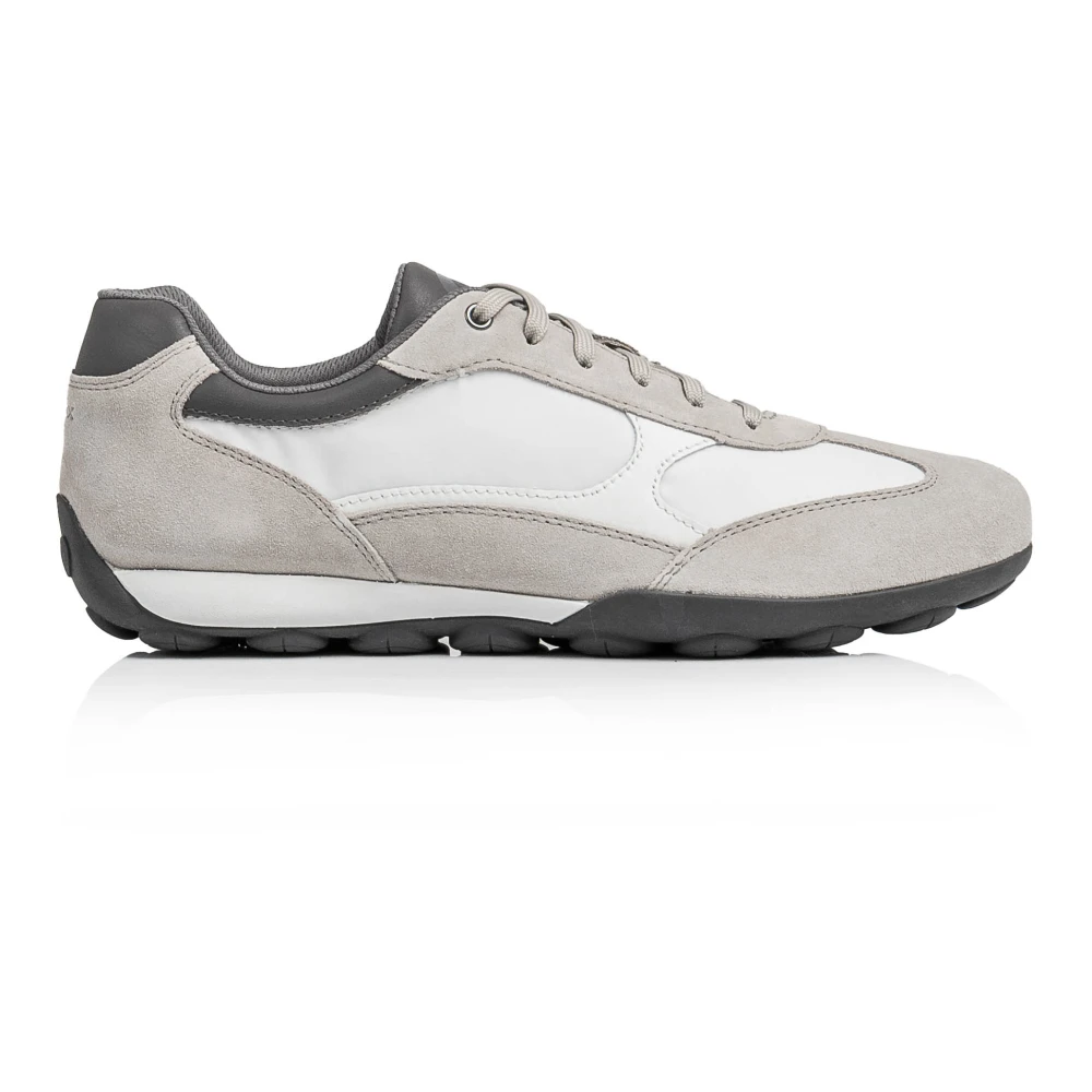 Geox Heren Snake 2.0 Sneakers Heren Schoenen Grijs