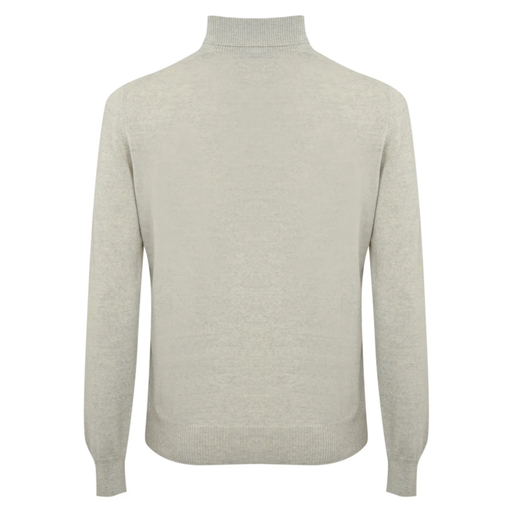 Fay Lichtgrijze Wollen Coltrui Gray Heren