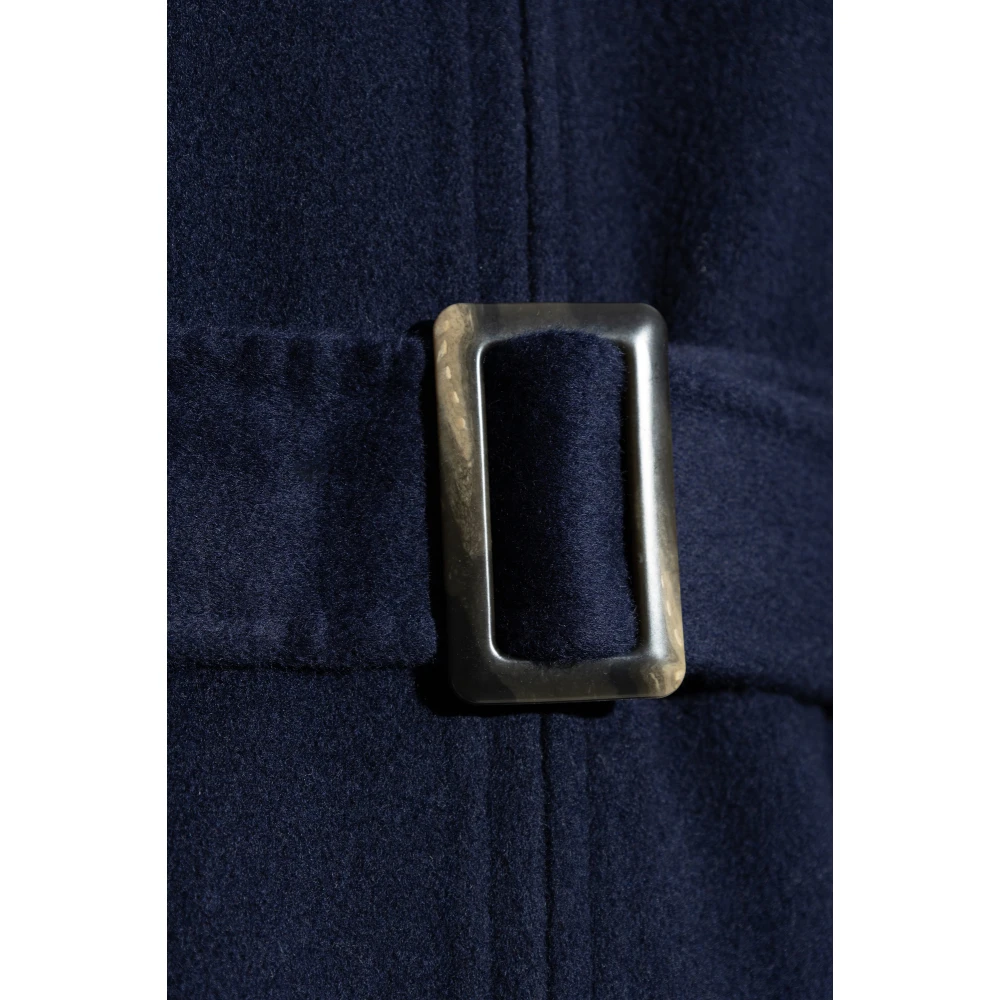 Emporio Armani Jas met capuchon Blue Dames