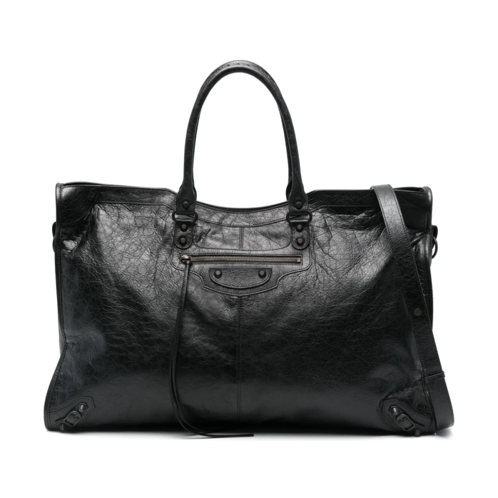 Balenciaga Le City Travel Bag Black Heren