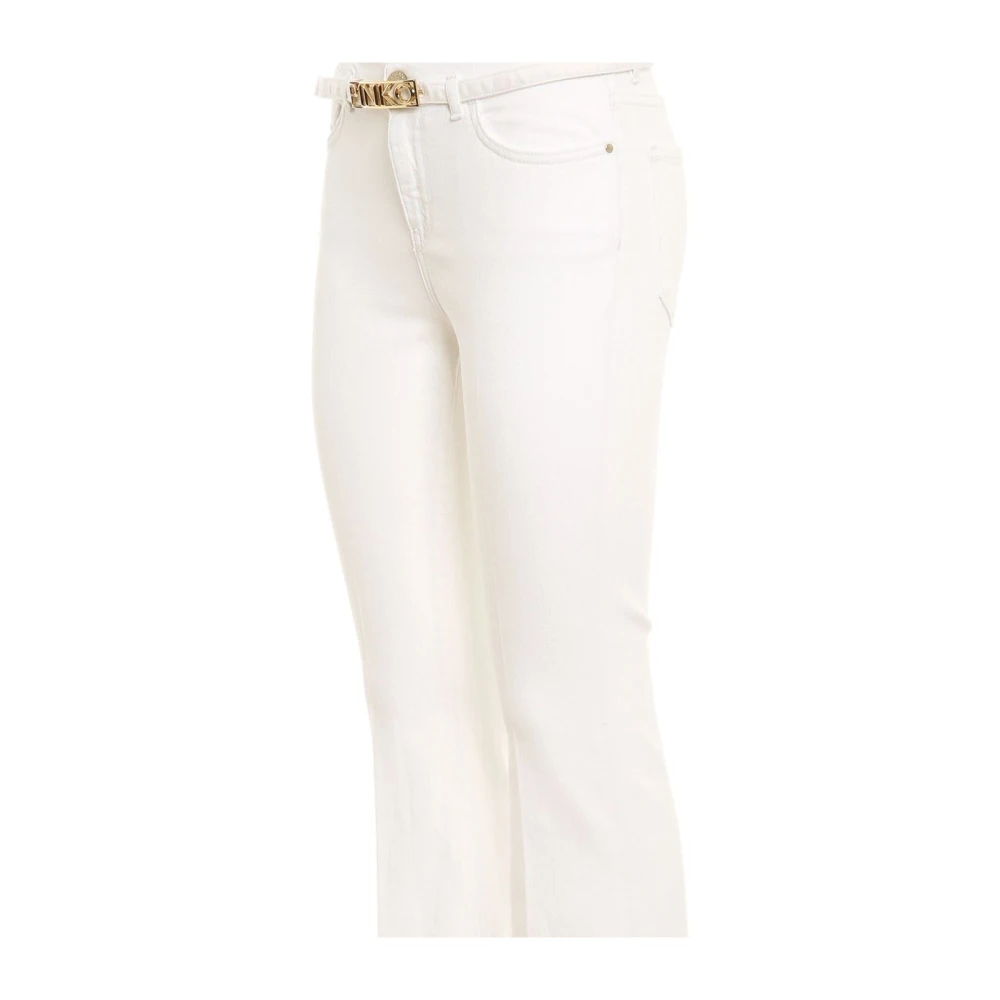 pinko Damesbroek Stijlvol Model White Dames