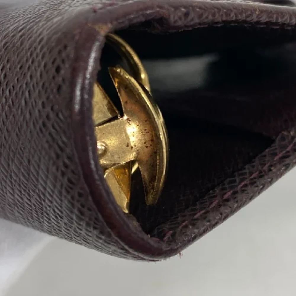 Louis Vuitton Vintage Pre-owned Leather home-office Brown Dames