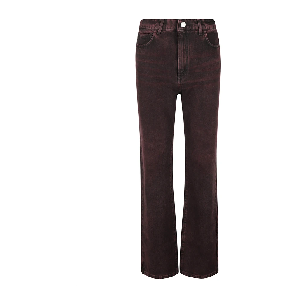 Federica Tosi Vinaccia Lavato Jeans voor Vrouwen Aw24 Brown Dames