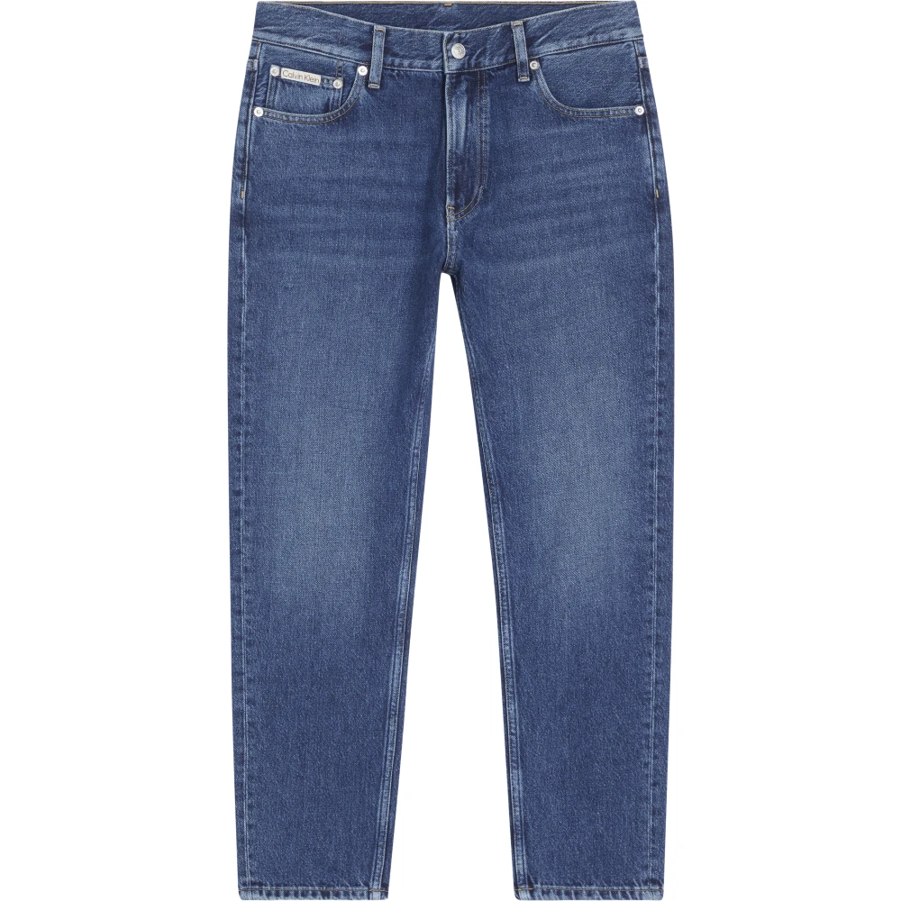 Calvin Klein , Slim Fit Jeans, Male, Blue, W29, Dad Jeans