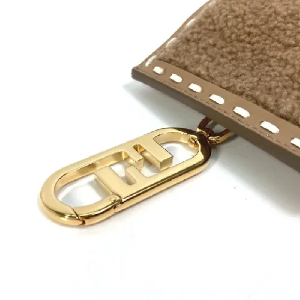 Fendi Vintage Pre-owned Fur fendi-bags Beige Dames