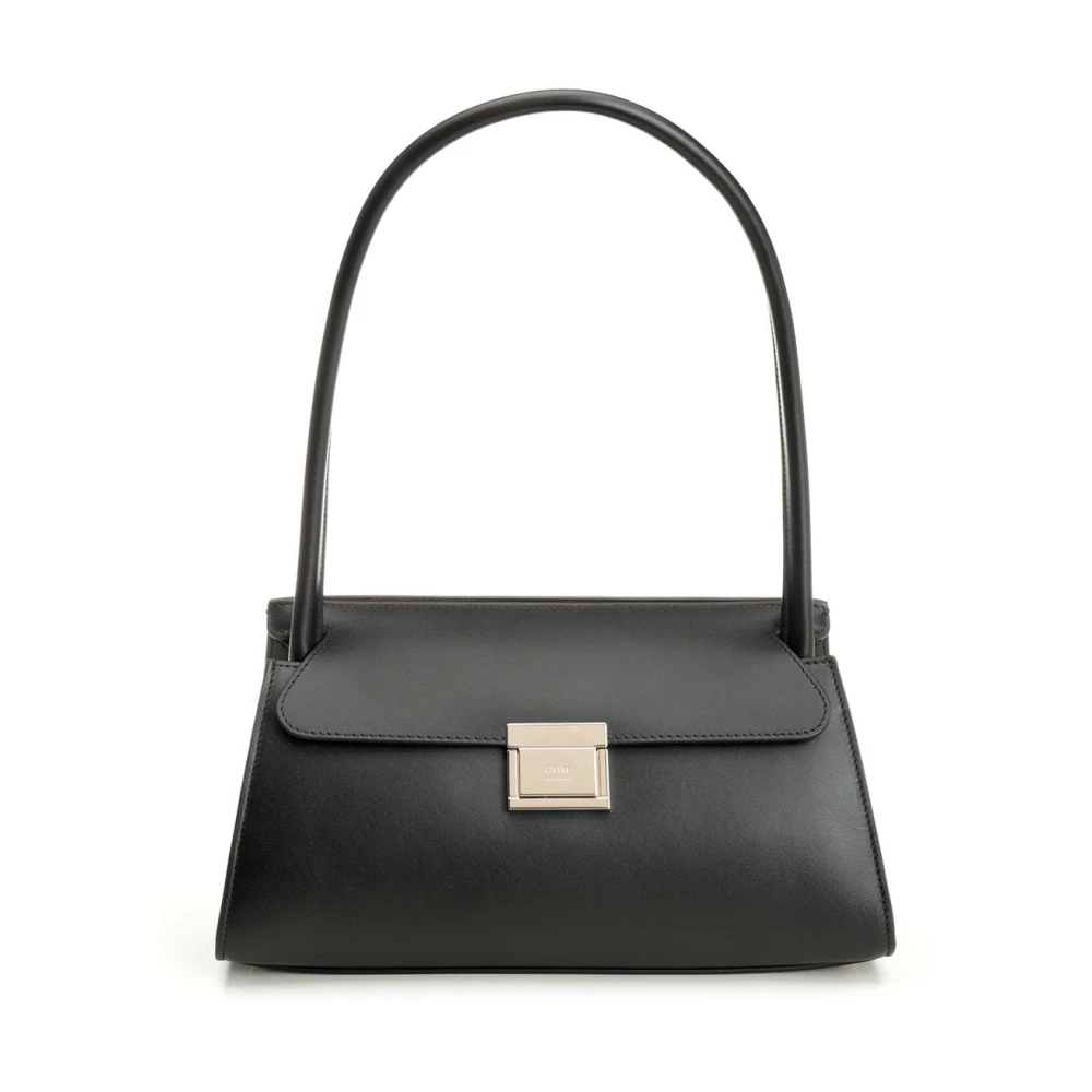 Ami Paris Donna Nero Borse, Taglia Unica, New,