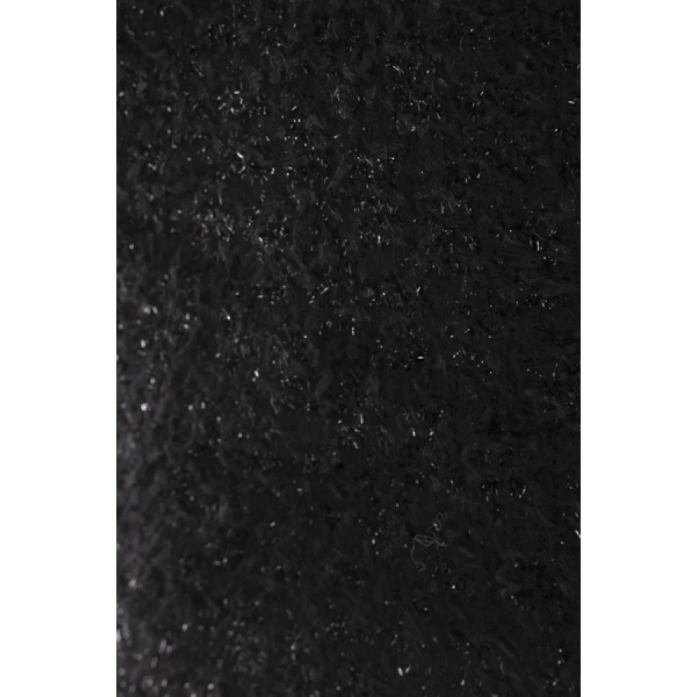 Balenciaga Zwart Tweed Cropped Vest Black Dames