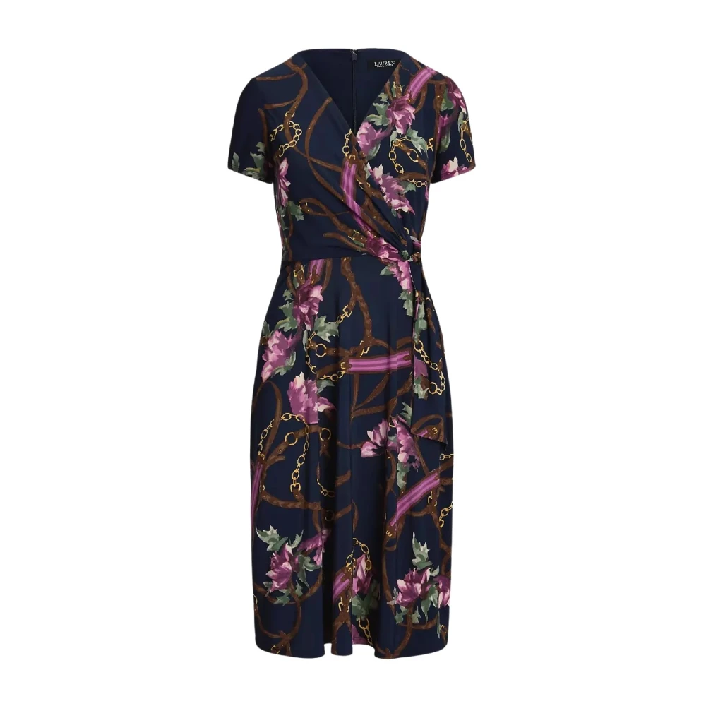 Ralph Lauren Jurk met bloemenprint Blue Dames
