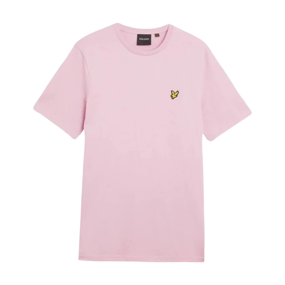 Lyle & Scott Men's Pink Regular Fit Short Sleeve Tshirt