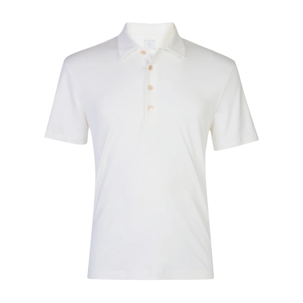 Eleventy Hombre Blanco Camisetas, Talla: M
