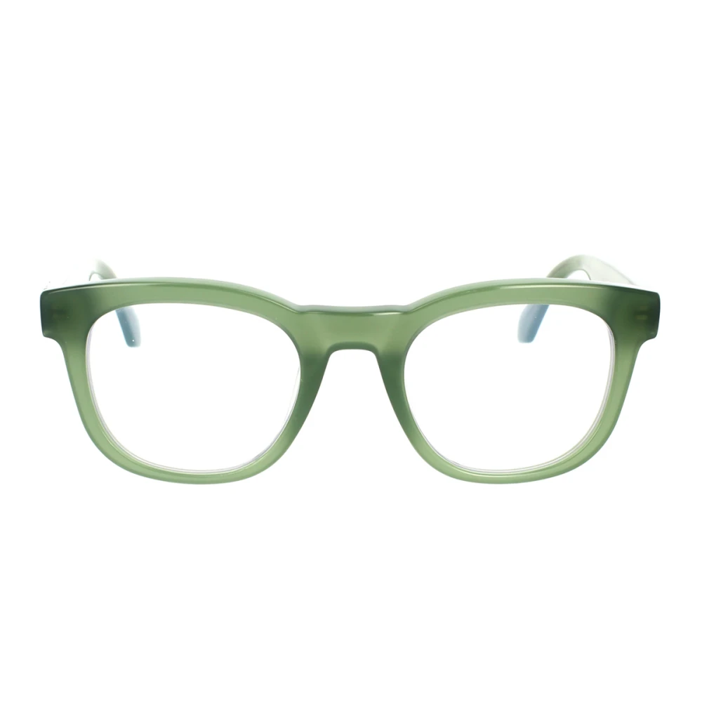 Off White Stijlvolle Optical Style 71 Bril Green Unisex